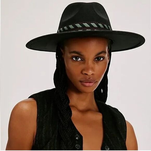 NWOT Free People Kimi Rancher Western Cowgirl Hat O/S main image 7